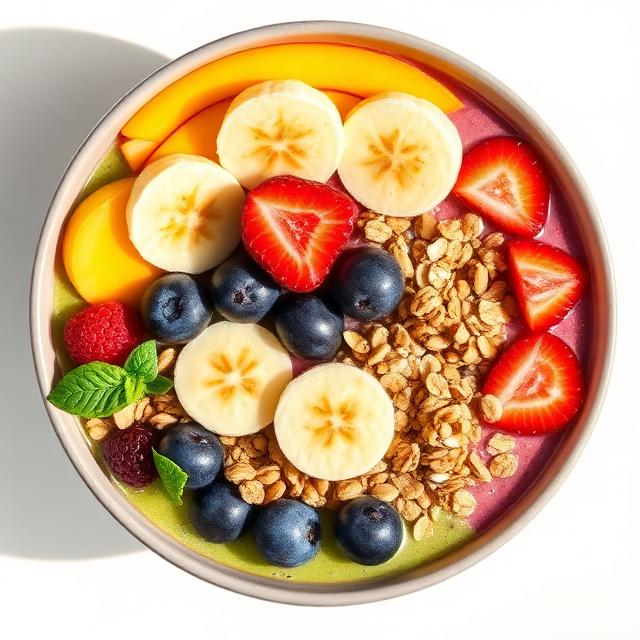 KLEURRIJKE SMOOTHIE BOWL